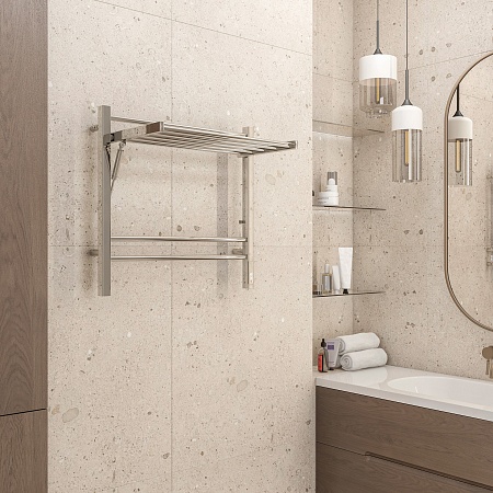 Горизонт П8 600х600 электро Полотенцесушитель TERMINUS Северск - фото 4