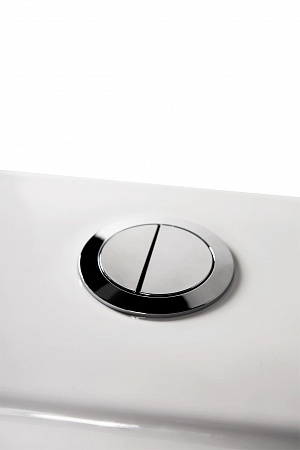 Напольный унитаз-компакт безободковый Terminus Аврора 625х390 белый Северск - фото 8