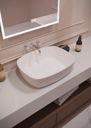 Раковина накладная Terminus Ното 505х375х135 Северск - фото 3