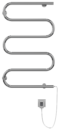 Электро 25 Ш-обр 600х800 Полотенцесушитель  TERMINUS Северск - фото 2