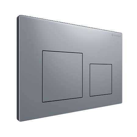 Клавиша смыва для инсталляции Terminus Классик кнопка квадрат цвет  хром Северск - фото 2