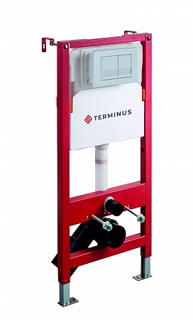 Система инсталляции для подвесного унитаза  500х1125 (4 в 1 с клавишей смыва) Terminus  Северск - фото 2