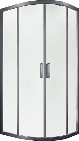 Душевой уголок слайдер Terminus Соренто 06 1000х1000х2000  четверть круга хром Северск - фото 1