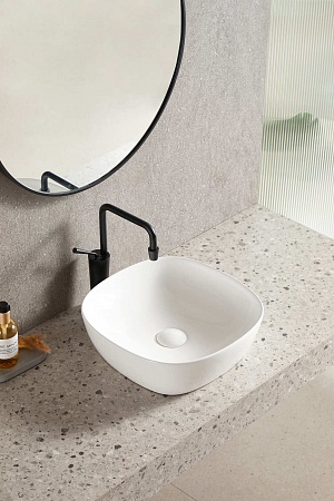 Раковина накладная Terminus Классик 370х370х115 Северск - фото 4