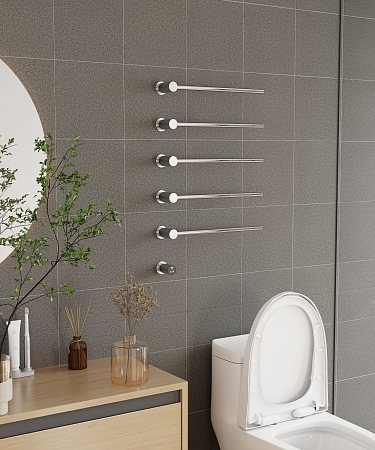 Аккорд П5 500х800 электро Полотенцесушитель TERMINUS Нержавеющая сталь Северск - фото 5